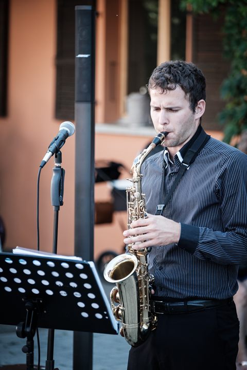 Zwei-Mann-Band live